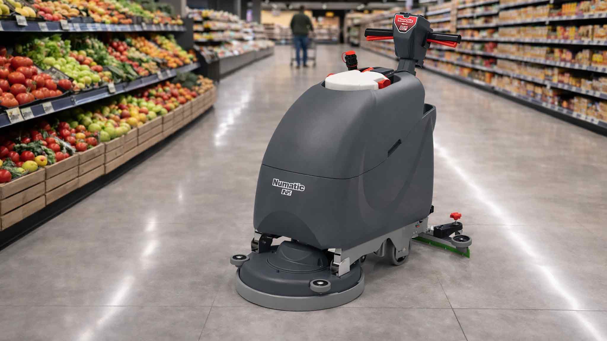 Kompaktowa szorowarka NUC244NX